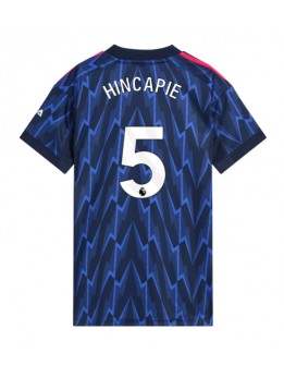 Arsenal Piero Hincapie #5 Replika Borta Kläder Dam 2025-26 Kortärmad